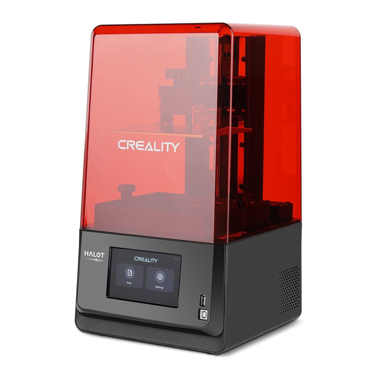 Creality HALOT-ONE PRO User manual