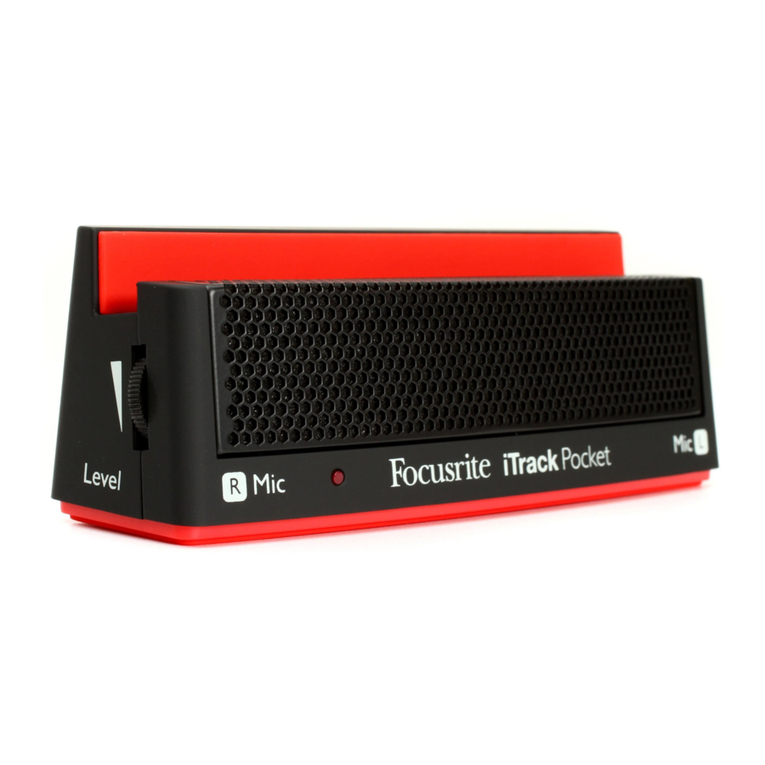 Focusrite iTrack Pocket user manual