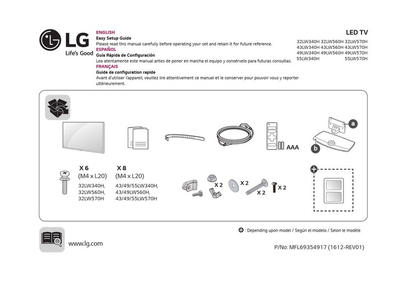 LG 32LW560H User manual