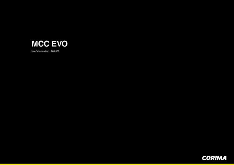 CORIMA MCC EVO User instruction