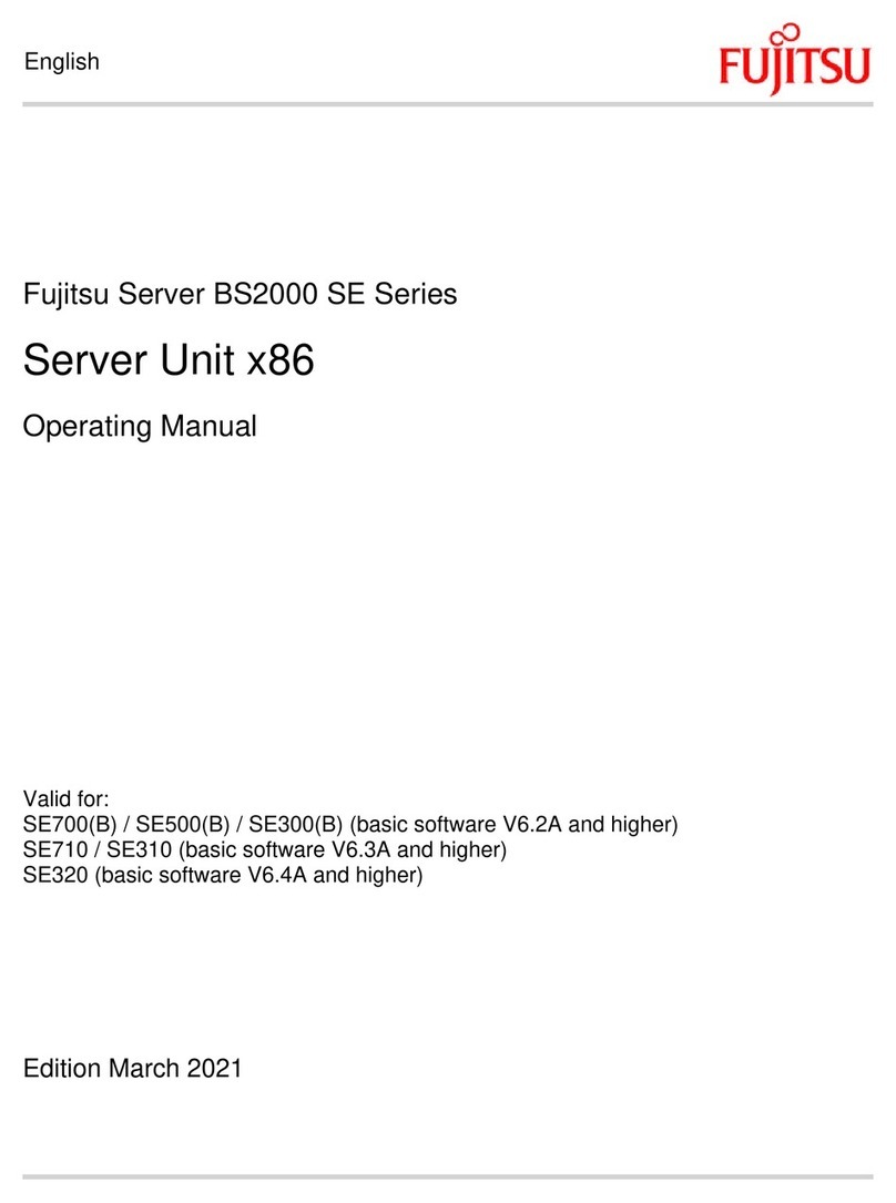 Fujitsu SE310 User manual