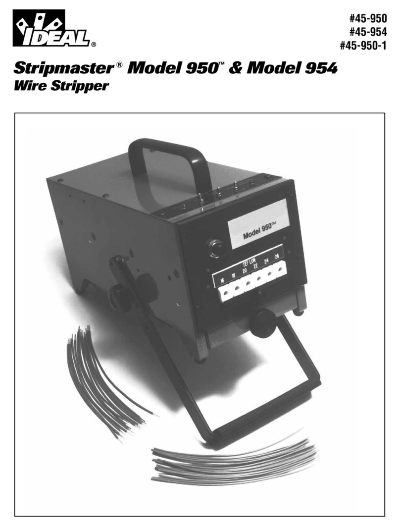 IDEAL Stripmaster 950 manual
