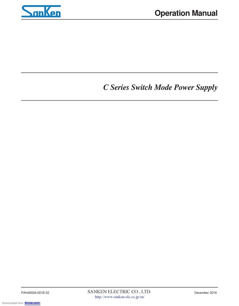 Sanken C Series Operation manual