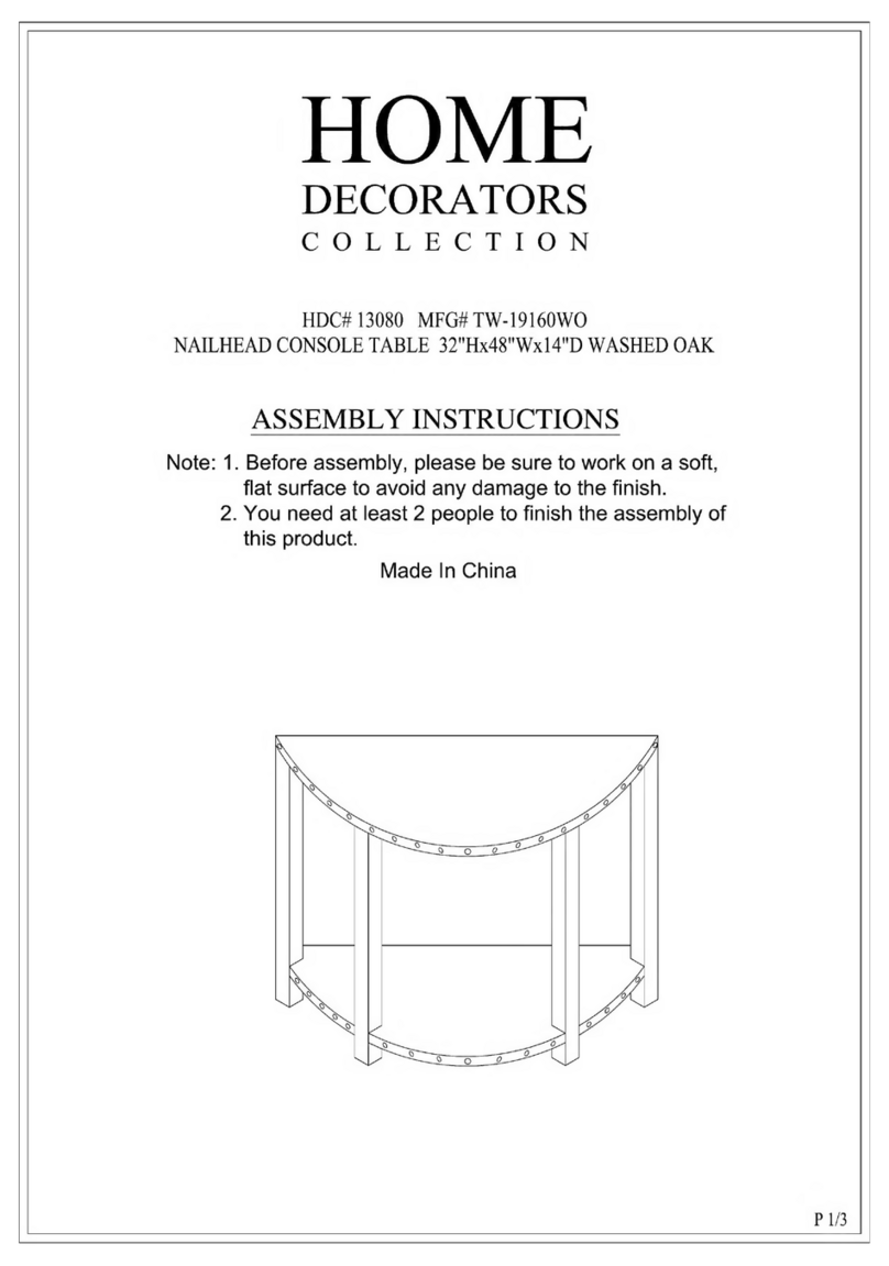 Home Decorators Collection 13080 User manual