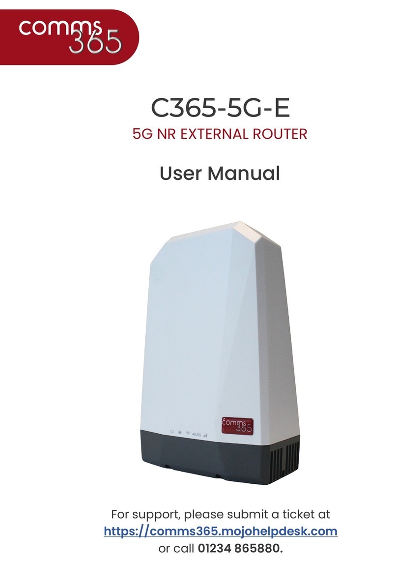 Comms365 C365-5G-E user manual