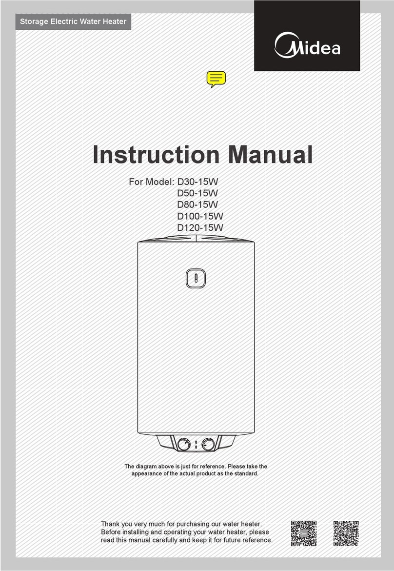 Midea D30-15W instruction manual