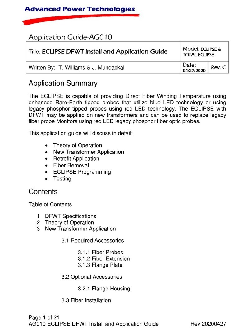 Advanced Power technologies ECLIPSE User guide