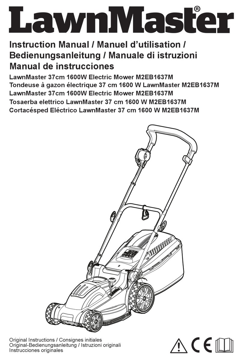 LawnMaster M2EB1637M instruction manual