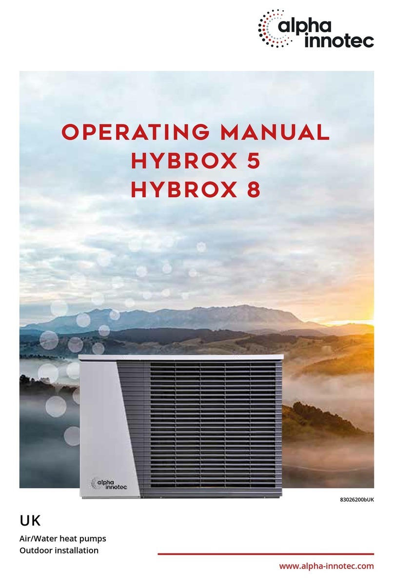 alphainnoTec HYBROX 5 operating manual