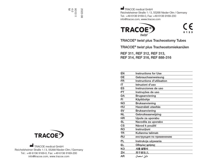 Tracoe 311 User manual