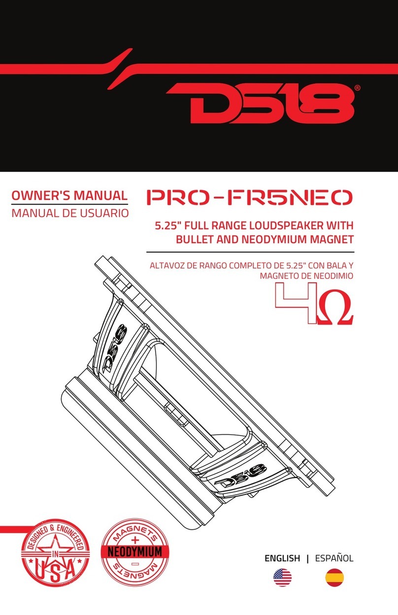 DS18 PRO-FR5NEO User manual
