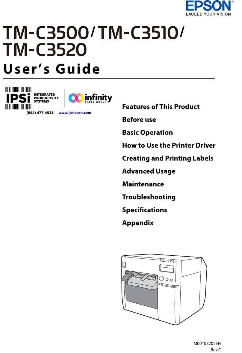 Epson TM-C3500 Series user guide