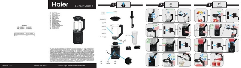 Haier 5 User manual