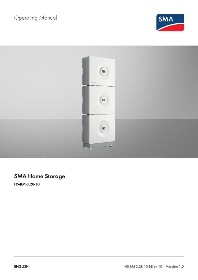 SMA Home Storage HS-BM-3.28-10 operating manual