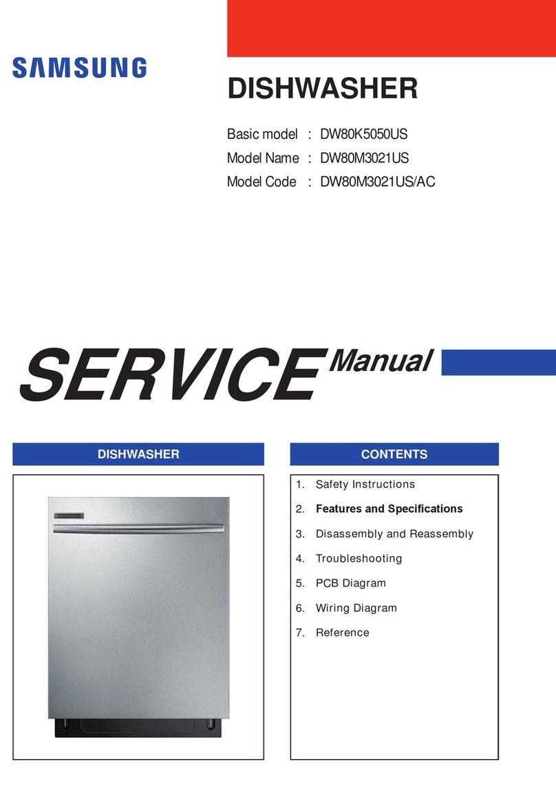 Samsung DW80K5050US User manual