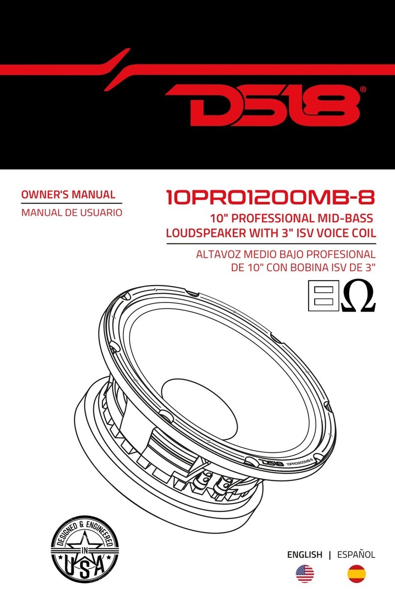 DS18 10PRO1200MB-8 User manual