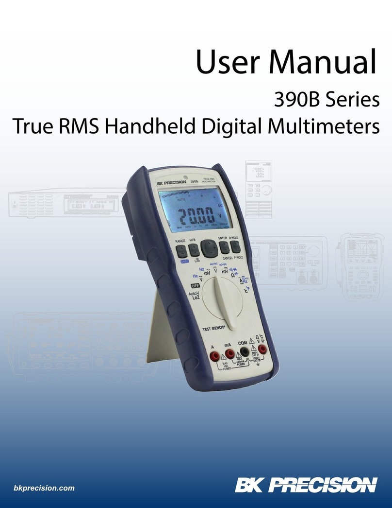 B+K precision 390B Series user manual
