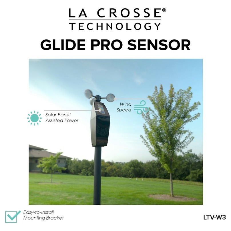 La Crosse Technology GLIDE PRO SENSOR manual