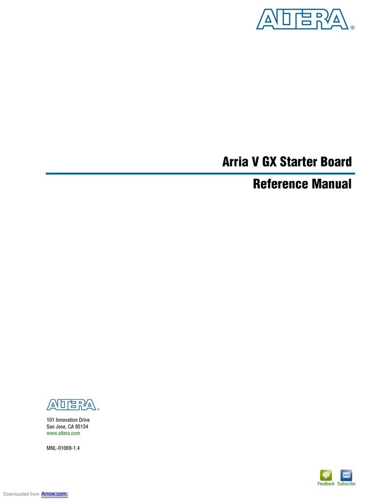 Altera Arria V GX User manual