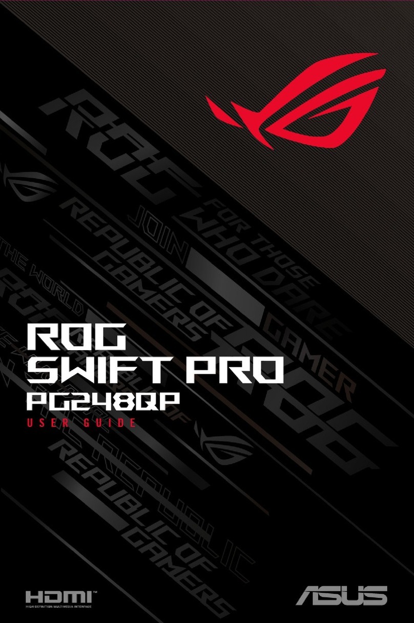 Asus ROG SWIFT PRO User manual