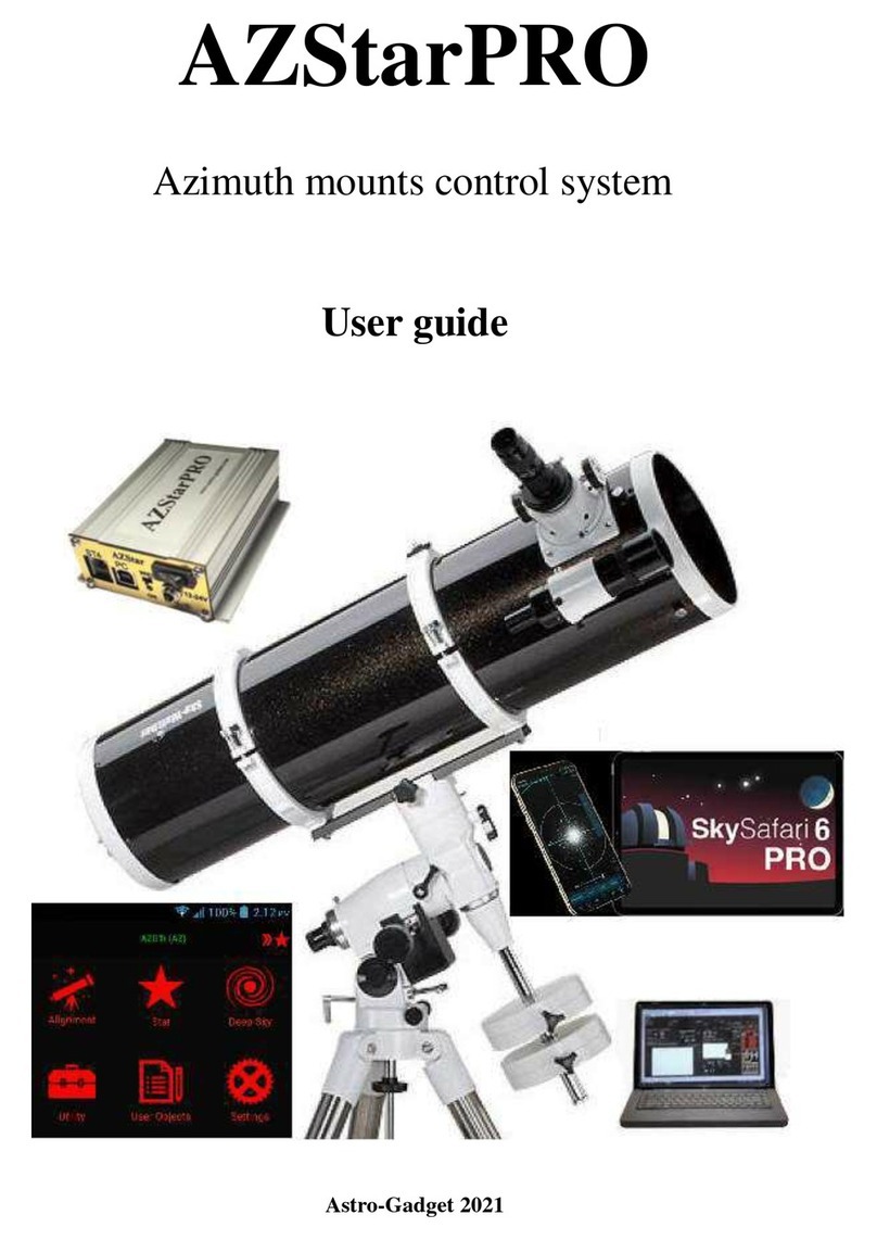 AstroGadget AZStarPRO user guide