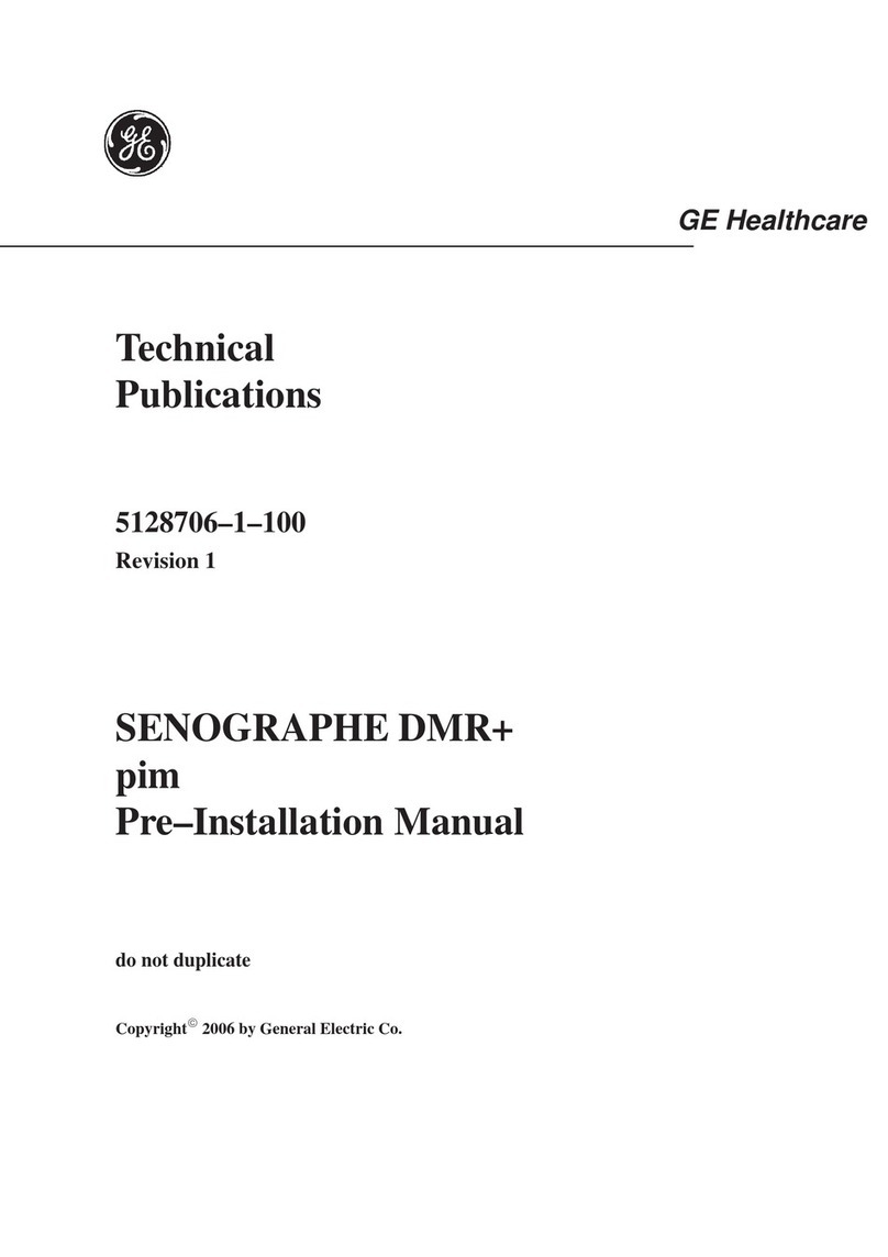 GE SENOGRAPHE DMR+ User manual