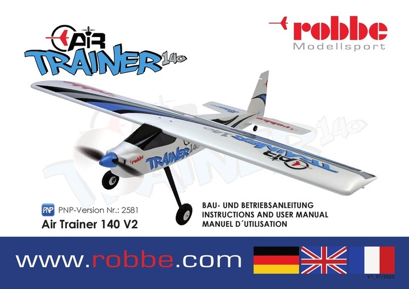 ROBBE Air Trainer 140 V2 User manual