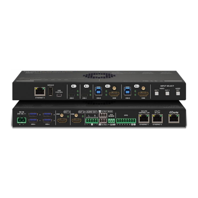 Lightware UCX-4x2-HC30 User manual