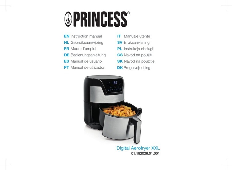 Princess 01.182026.01.001 instruction manual