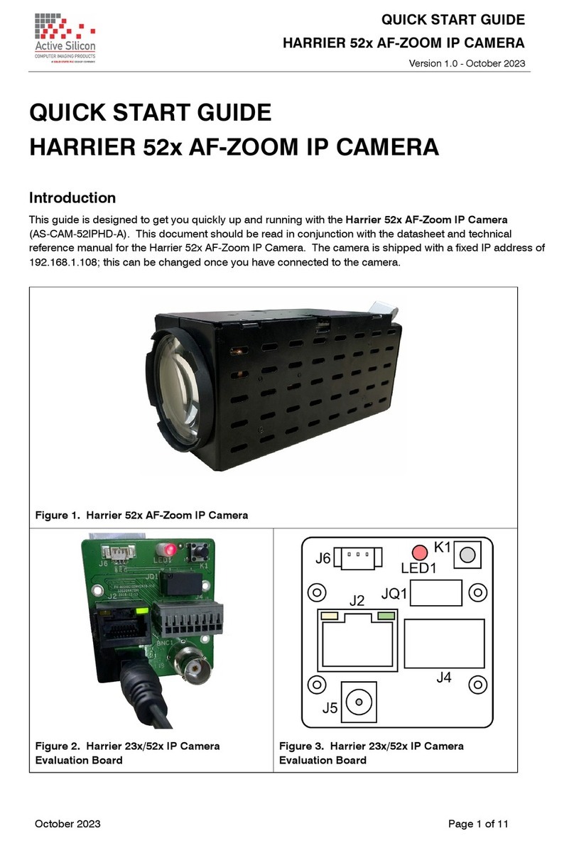 Active Silicon AS-CAM-52IPHD-A User manual