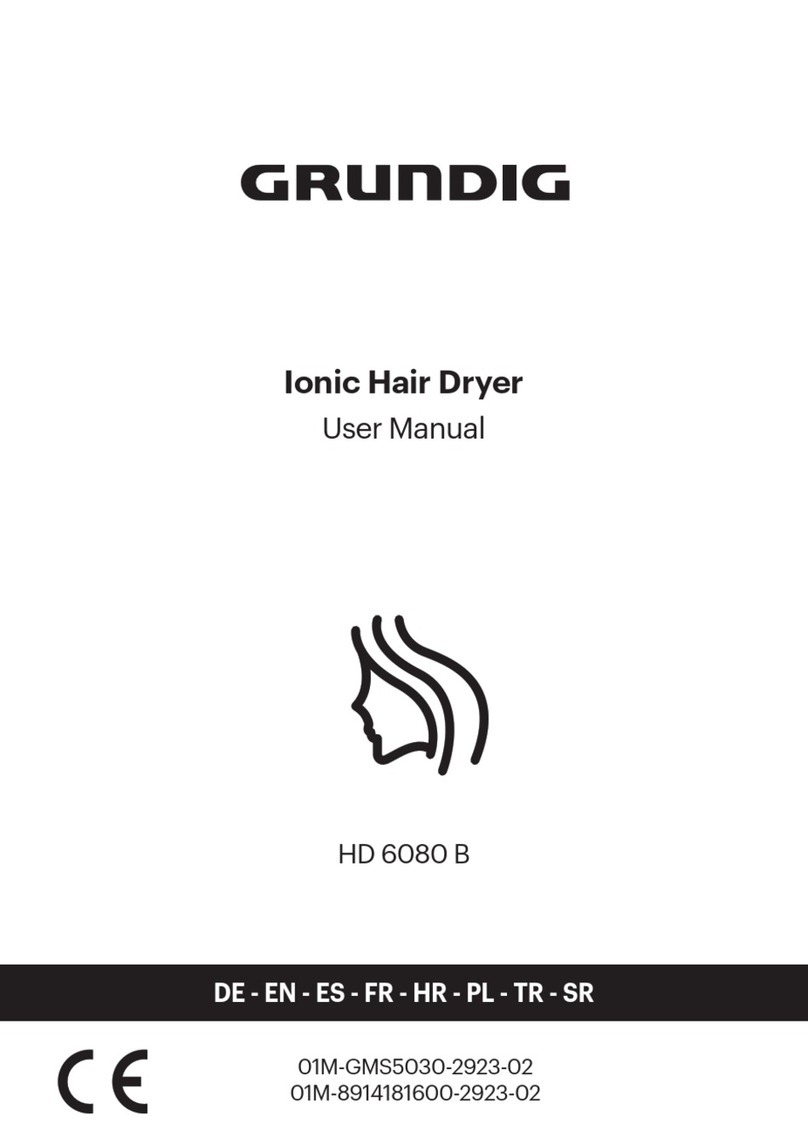 Grundig HD 6080 B User manual