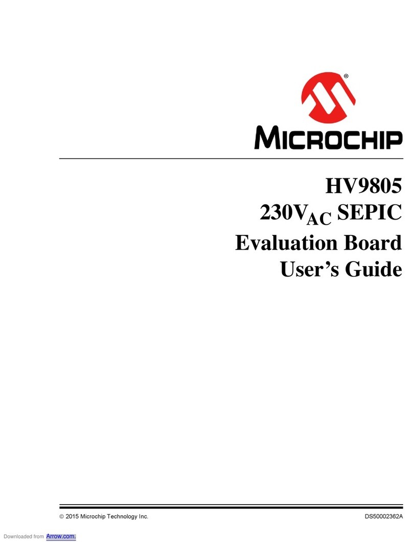 Microchip Technology HV9805 User manual