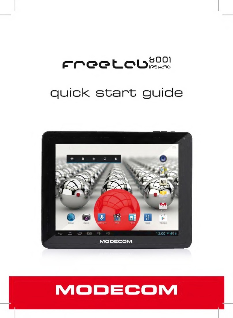 Modecom Freetab 8001 IPS x2 3G User manual Modecom Freetab 8001 IPS x2 3G User manual