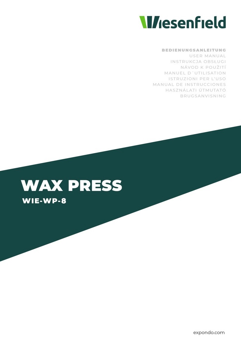 Wiesenfield WIE-WP-8 user manual