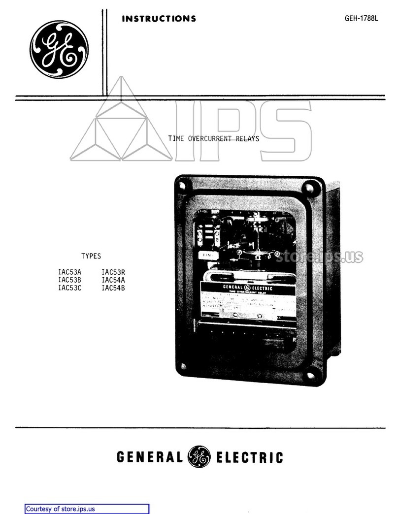 GE IAC53A User manual