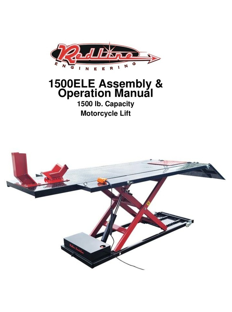 Redline 1500ELE Assembly & operation manual