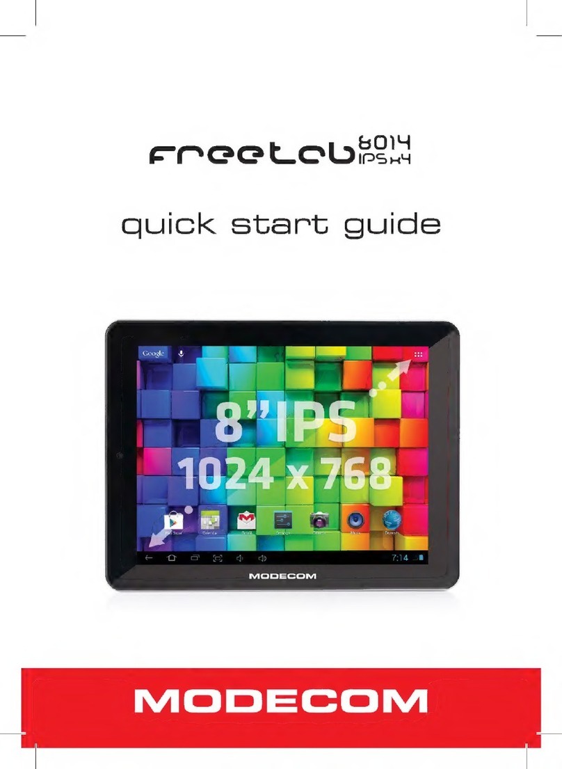 Modecom Freetab 8014 IPS x4 quick start guide