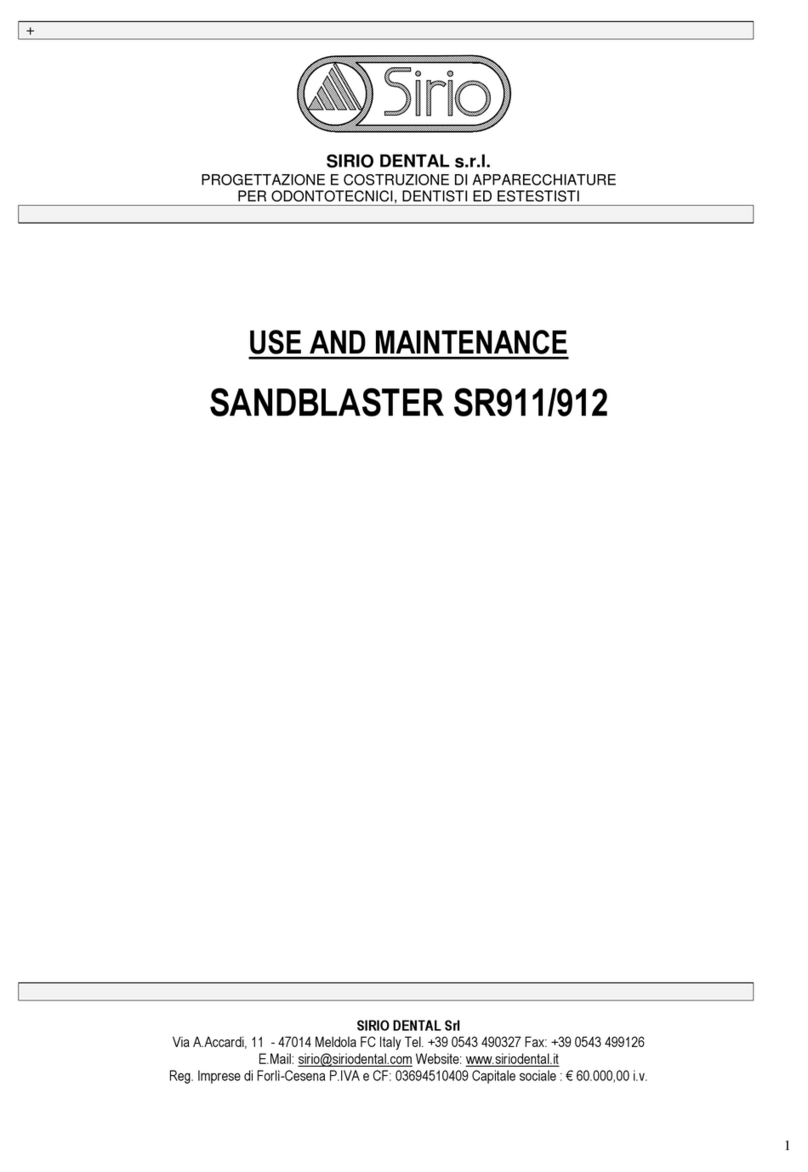 Sirio Antenne SR911 Use and maintenance
