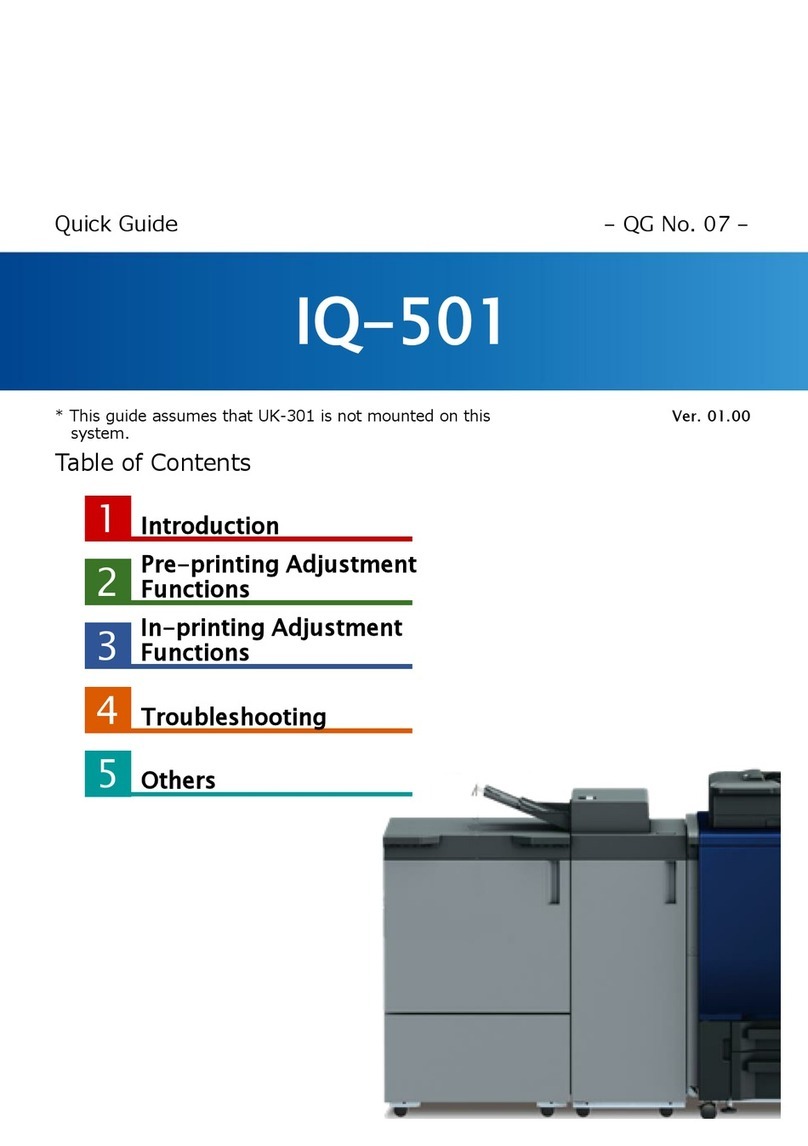 Konica Minolta Color Care IQ-501 User manual