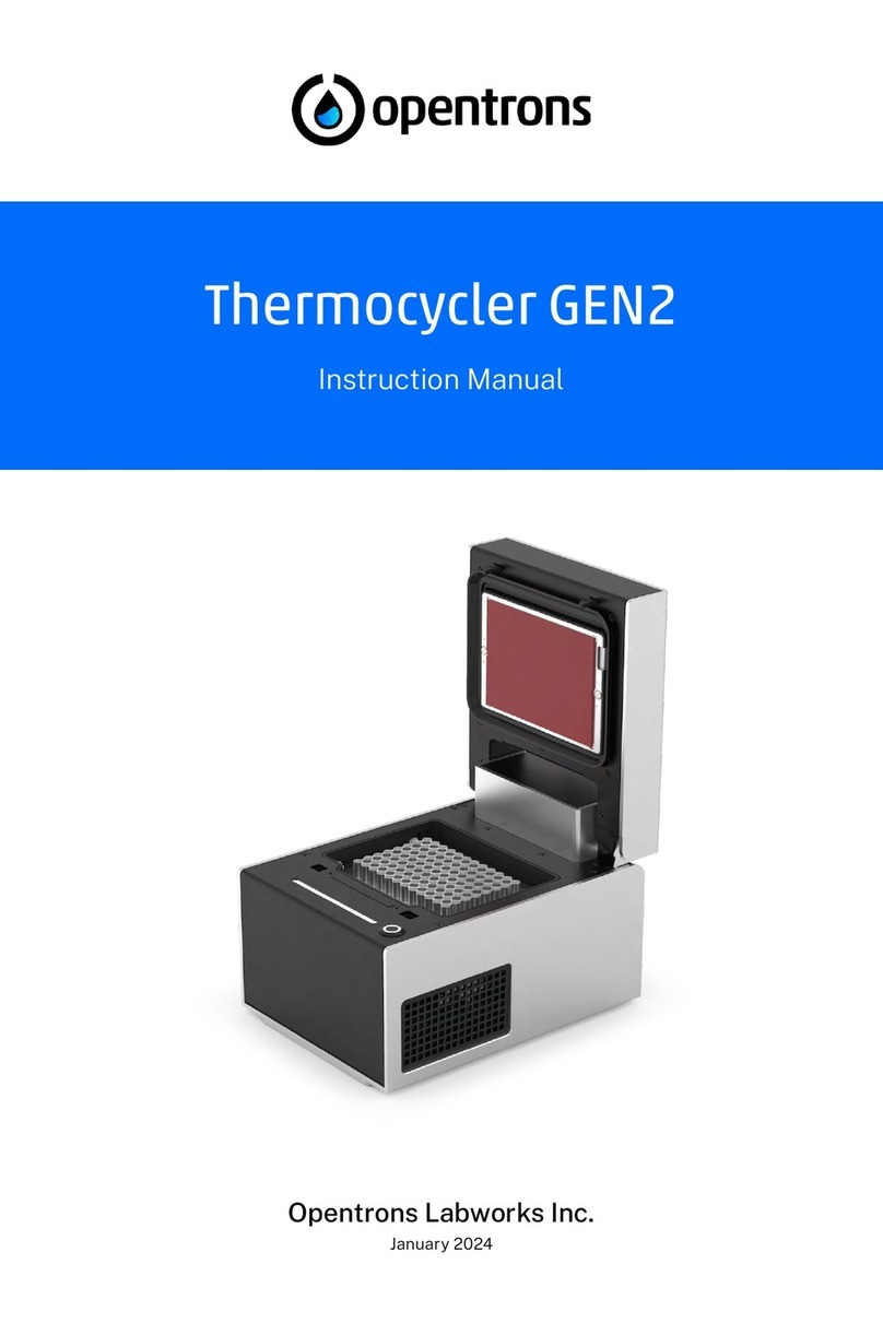 Opentrons Thermocycler Module GEN2 User manual