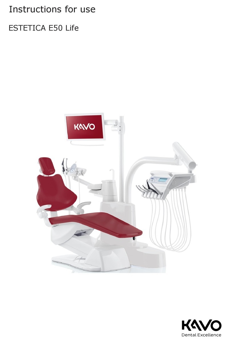 KaVo ESTETICA E50 Life Instructions for use