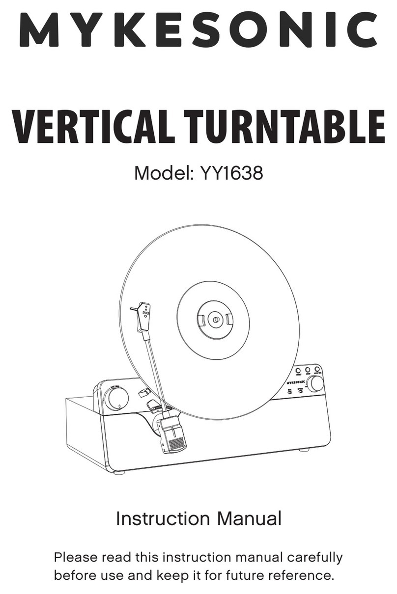 MYKESONIC YY1638 instruction manual