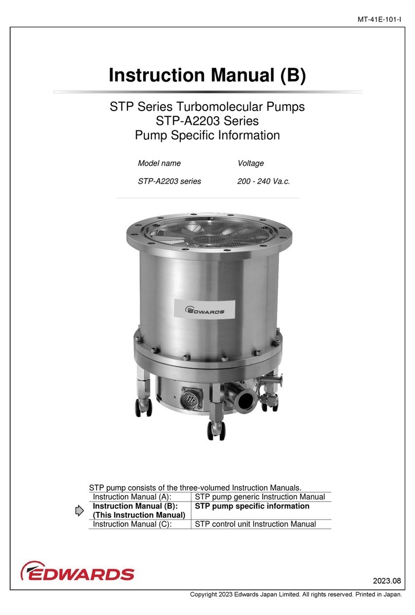 Edwards STP Series User manual Edwards STP Series User manual