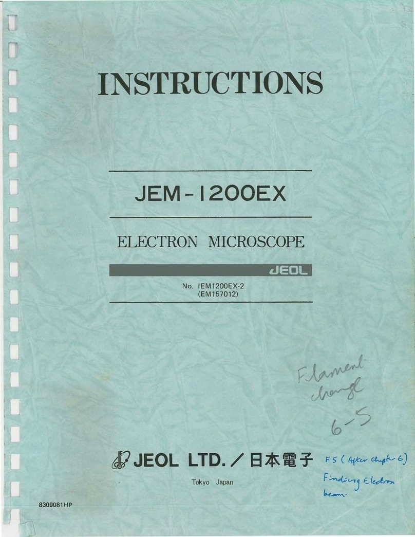 JEOL JEM-1200EX instructions