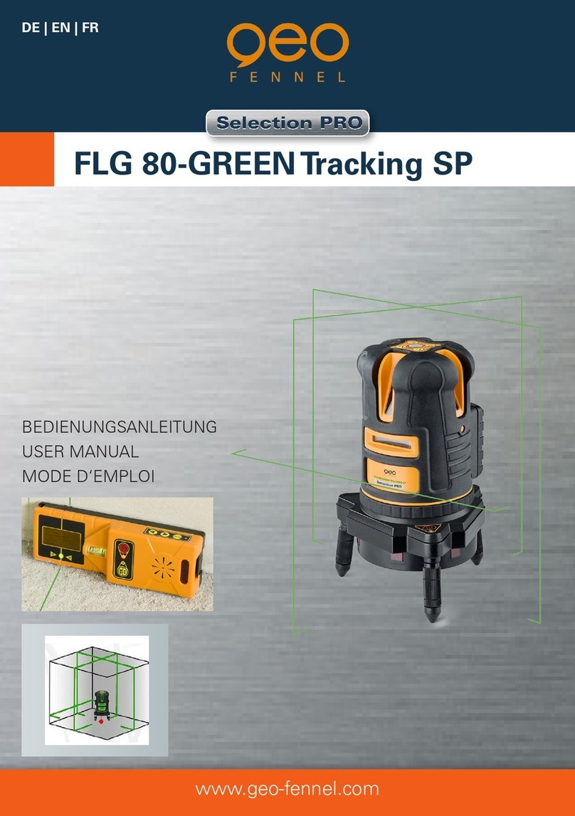 geo-FENNEL Selection Pro FLG 80-GREEN Tracking SP user manual
