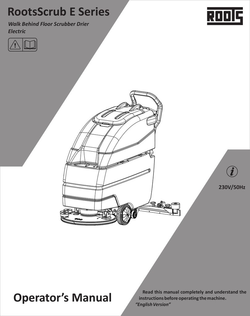 ROOTS RootsScrub E Series User manual