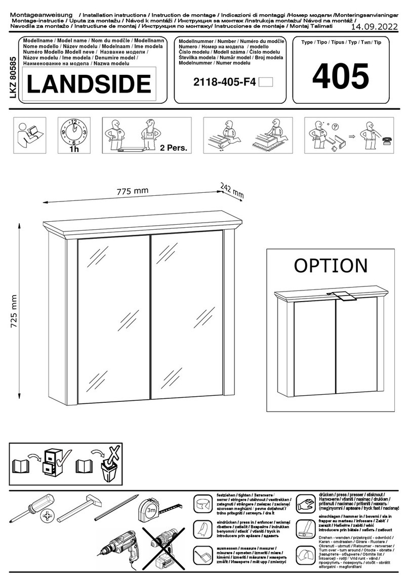 Trendteam LANDSIDE 2118-405-F4 User manual