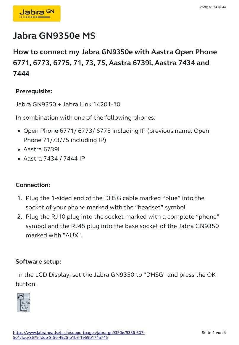 Jabra GN9350e Safety guide