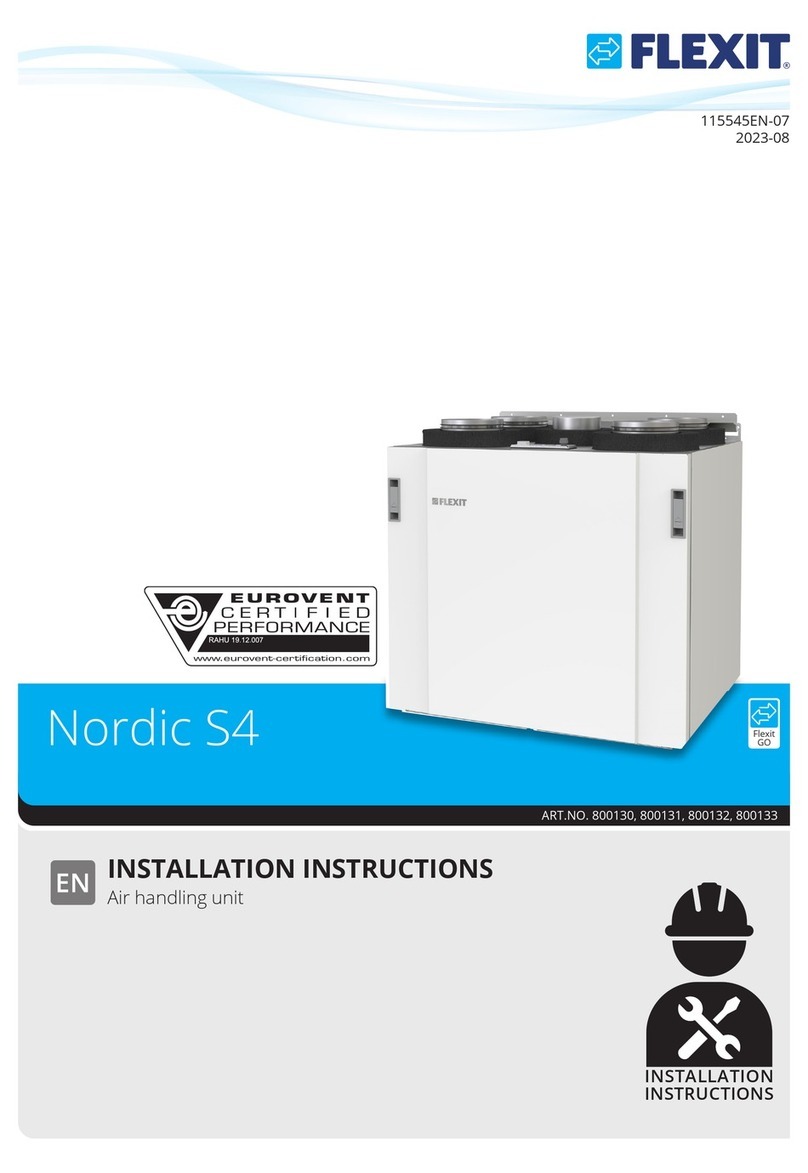 Flexit Nordic S4 User manual