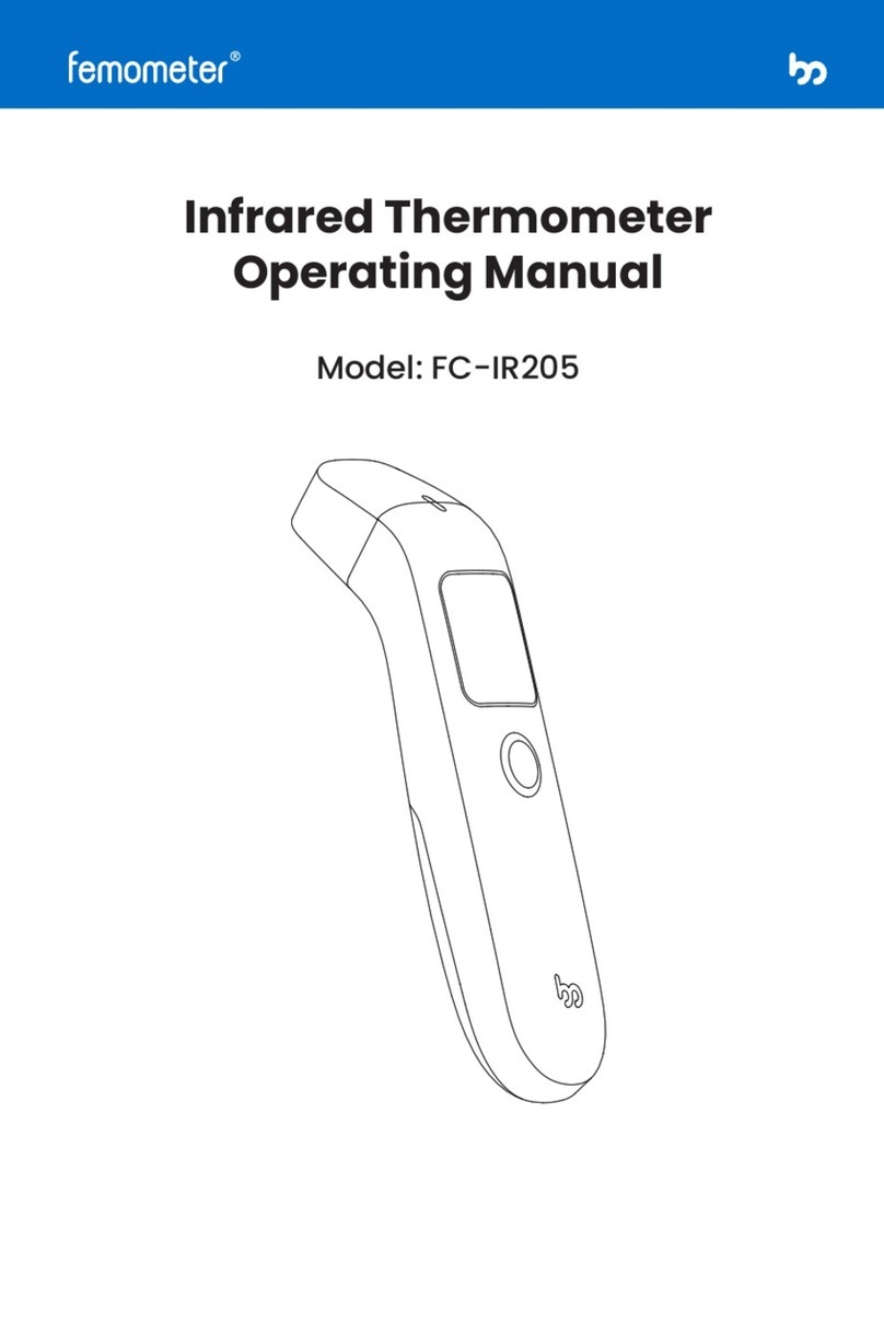 Femometer FC-IR205 operating manual